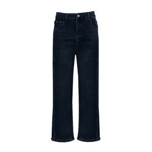 [보니스팍스](본사직영)약기모 롤업 일자 데님 팬츠-BC18DP070