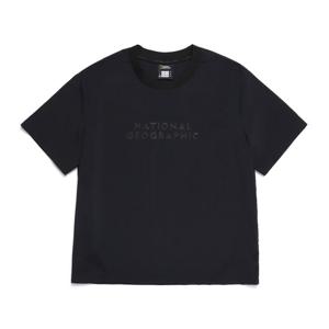 내셔널지오그래픽 N252WTS971 여성 프로즌큐브 반팔티셔츠 BLACK