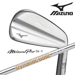 미즈노 프로 S-1 아이언 6개 세트 스틸 2025년 병행 AS보증 Dynamic Gold 120-S200
