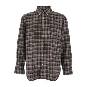 던스트 체크 패턴 플란넬 셔츠 UDSH5C104W2 BROWNCHECK