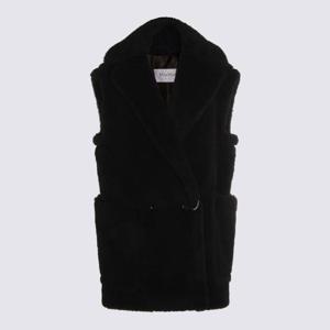 막스마라  BORMIDA 보르미다 테디 베스트 여성 코트 FW25 2521276253600008 6296468 Black