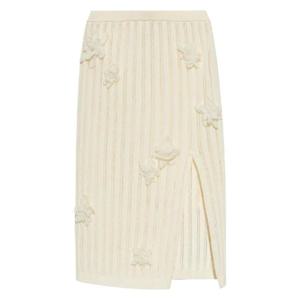 카사블랑카   미디스커트 SS25 WS25KW95601WHITE 5633294 One Color