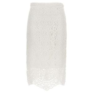 버버리   미디스커트 SS23 8067787OPTICWHITE 2048678 White