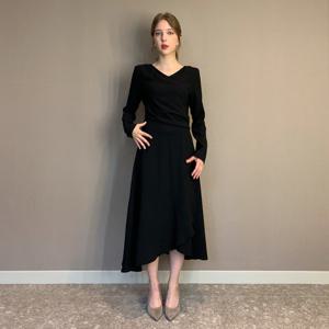 [파슨스] Ssum Dress_Black     [PW2Q9OP01]
