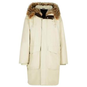 무스너클 롱패딩 M35MP202S1723 Cream