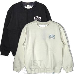 르꼬끄 티셔츠 IST 공용 로고 기모 맨투맨 QP423TFSO2