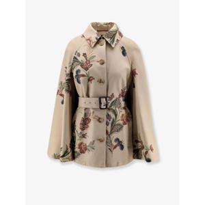 ETRO Cotton cape with floral print WRBD0024