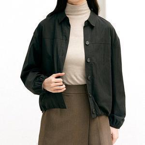 스트링 아우터 셔츠