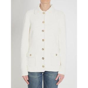 구찌   가디건 SS25 819372XKEOP9055 5662051 WHITE
