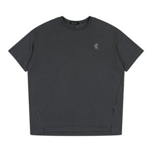 [코데즈컴바인 (사용안함)]자수포인트 언발 반팔티셔츠 (CJB-TS531W5)
