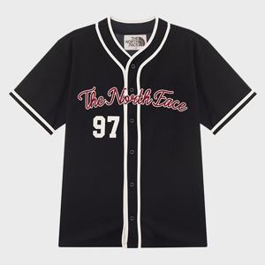 [노스페이스 화이트라벨]TNF 크루 반팔 저지 탑 NT7UR25J_BLK