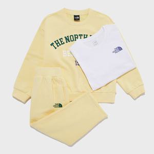 [노스페이스] 키즈 스쿨데이 3PCS 세트 NM5MR03V_LYE