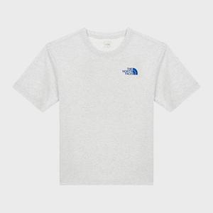 [노스페이스] 키즈 하이크&캠프 반팔 라운드 티 NT7UR04U_HGY