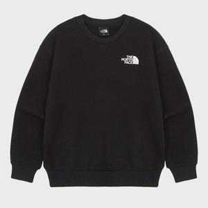 [노스페이스] 키즈 애니-메이트 스웻셔츠 NM5MR06S_BLK