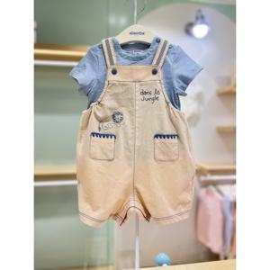 압소바HM (아기상하복)러셀 오버올 상하복 (25년여름신상품) (A2321210)