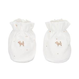 [블루독베이비8] FW25 BI뱀부발싸개 HJ (45A7000810) (BLUEDOG BABY 유아 출산 백일 선물 도트 강아지 내복