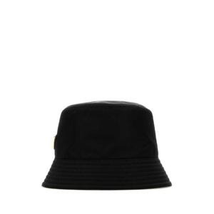 PRADA 블랙 리나일론 버킷햇 1HC1372DMI F0632