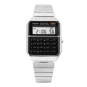 카시오 시계 CA-500WE-1ADF 데이터뱅크 디지털 스퀘어 빈티지 듀얼타임 메탈시계 당일발송