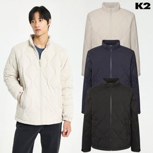 K2 남성 실크스타(SILKSTAR) TUBE 구스 다운 KMU25551-GS