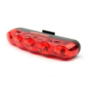 Coms 자전거 후방 안전 점멸기 5LED 램프 후방등 자전거용품 자전거후미등 led바 자전거안전등 차량안전등