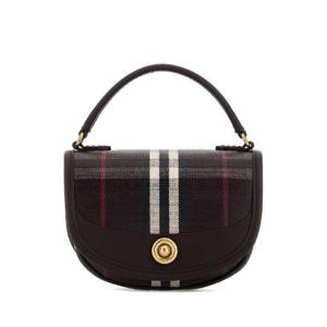 BURBERRY Printed canvas mini Highlands handbag 8114721 A4013