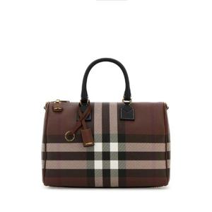 BURBERRY Printed canvas medium Check handbag 8112225 A8900