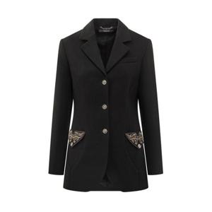 베르사체 아우터 10221321A12789 1B000 Black