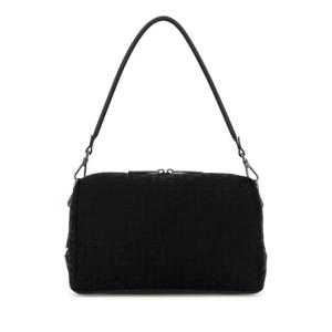 FENDI Black canvas Lui Medium shoulder bag 7VA672AVC6 F0SAJ