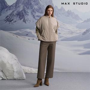 막스스튜디오 25FW 퀼팅 패딩 스트레이트 팬츠 2종