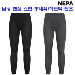 [네파][바지 히트텍](7I78006) 남성 겨울 텐셀 스판 동내의 히트텍 하의 팬츠