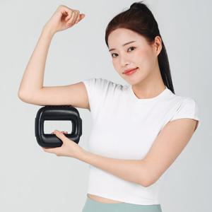 [제스파] 바디그립 휴대용 안마기 손마사지기 무선 마사지건 핸즈프리 스트랩 진동 마사지 ZP8522