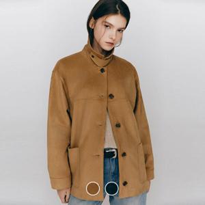 [지오다노] 여자 중기장 스웨이드, 에코레더 자켓 05375507