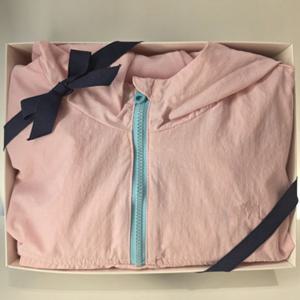 [블루독8-키즈] 25SS 핑크 나일론아노락원피스 여아치마 후드 바람막이 두돌선물 초등학생 2513540050