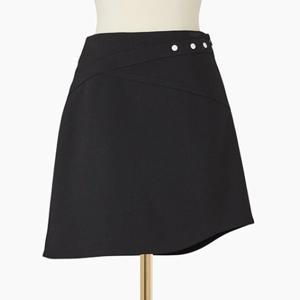 [에고이스트] [CAPSULE LINE] 밑단 언발 끈 포인트 미니 스커트 ER2WS460