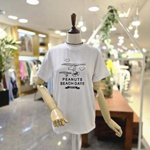 [멜로디가든]M25M5T103_비치데이스누피티셔츠