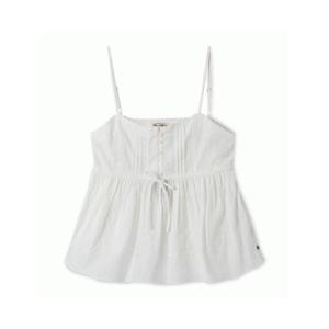 [후아유] 여성용 더비 셔링 레이어드 슬리브리스 / Dobby Shirring Layered Sleeveless WHYAF3766F