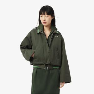 라코스테 공식 여성 캐주얼 코튼 코치 자켓 BF2466-55G HCF