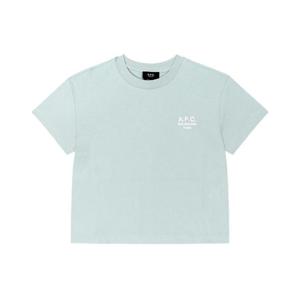 아페쎄 반팔 COHBM F26389 KLA VERT DEAU/BLANC 마담 박시 크롭 여성반팔티 당일발송
