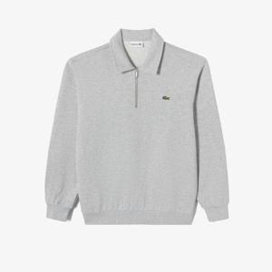 [25FW 15%쿠폰]라코스테 공식 남성 베이직 반집업 스웨트셔츠 SH197E-55N CCA