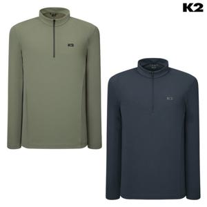 K2 남성 KMU25 219 기능성긴팔 FLYHIKE ACTIVE 집업 티셔츠 - KMU25219-GS