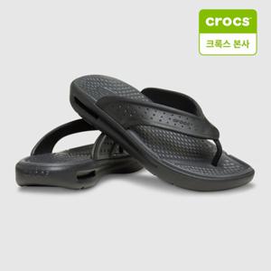 [크록스 본사] 크록스 인모션 플립 BLACK (211101-001)