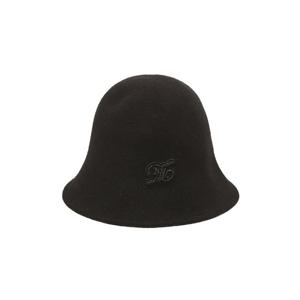 닥스 골프 여성 25FW PREMIUM 블랙 니트 리본 보닛햇 DNHE5F752BK