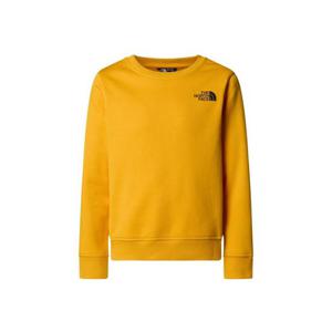 노스페이스 키즈 옐로우 CREW 로고 스웨트셔츠 NF0A89H7K_56P1