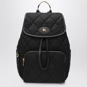 BURBERRY Black Horseshoe backpack 8114394117221XLBURBE-A1189