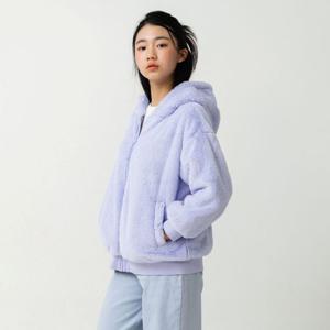[더데이걸]밍크퍼 후드 집업점퍼TGJM23T02