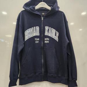 애플핑크 HC07 레터링 나염 후드집업 JBF9U501BSN