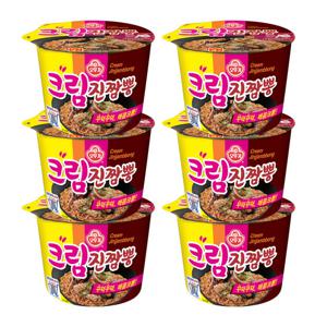 오뚜기 크림진짬뽕 (용기면) X 6개