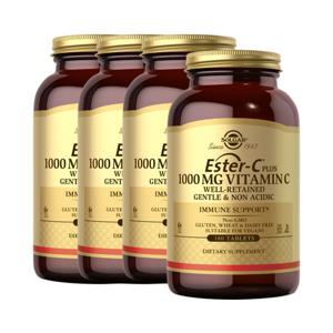 [솔가] 에스터C 플러스 1000mg 비타민C 180정 x4
