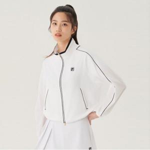 [휠라] 정상* 149,000원 경량 스트레치 라인 포인트 바람막이(FS2JKG2361F_WHI)