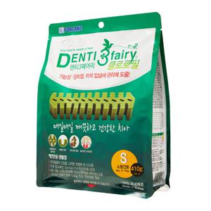 포켄스 덴티페어리 클로로필 410g S 56P 소형견 덴탈껌